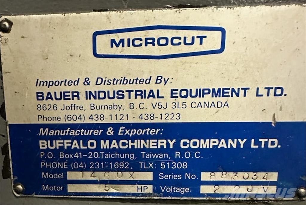  MICROCUT 1460X Statyba - Kita