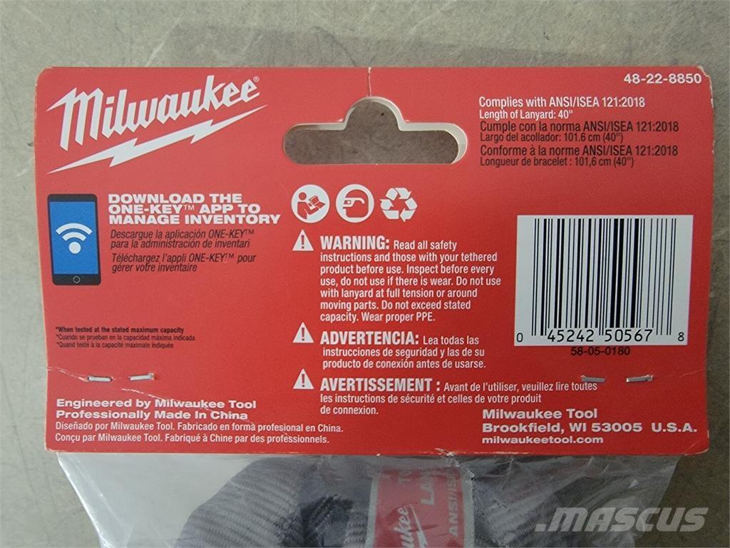 MILWAUKEE 48-22-8850 Statyba - Kita