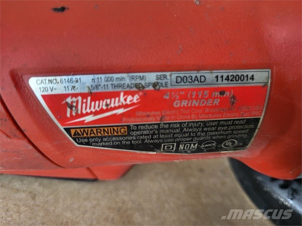 MILWAUKEE 6146-31 Statyba - Kita