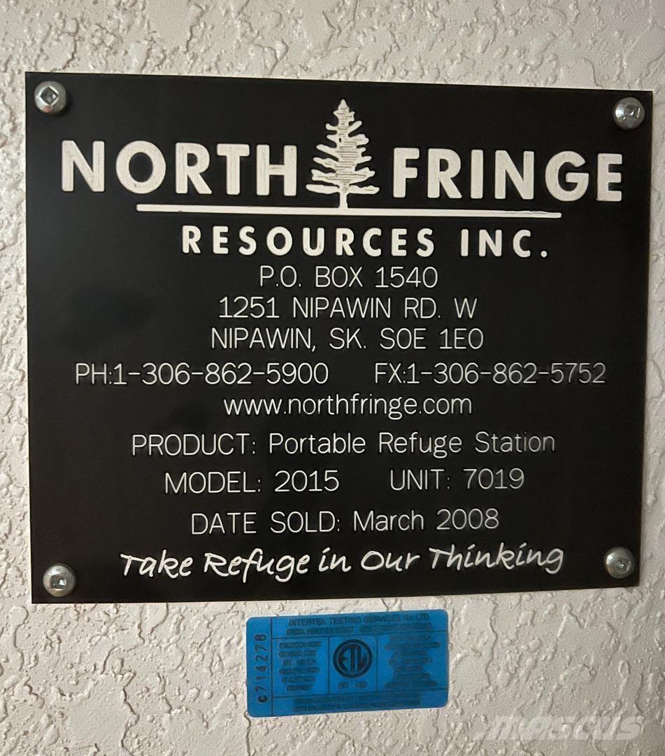  NORTH FRINGE 2015 Kita požeminė įranga