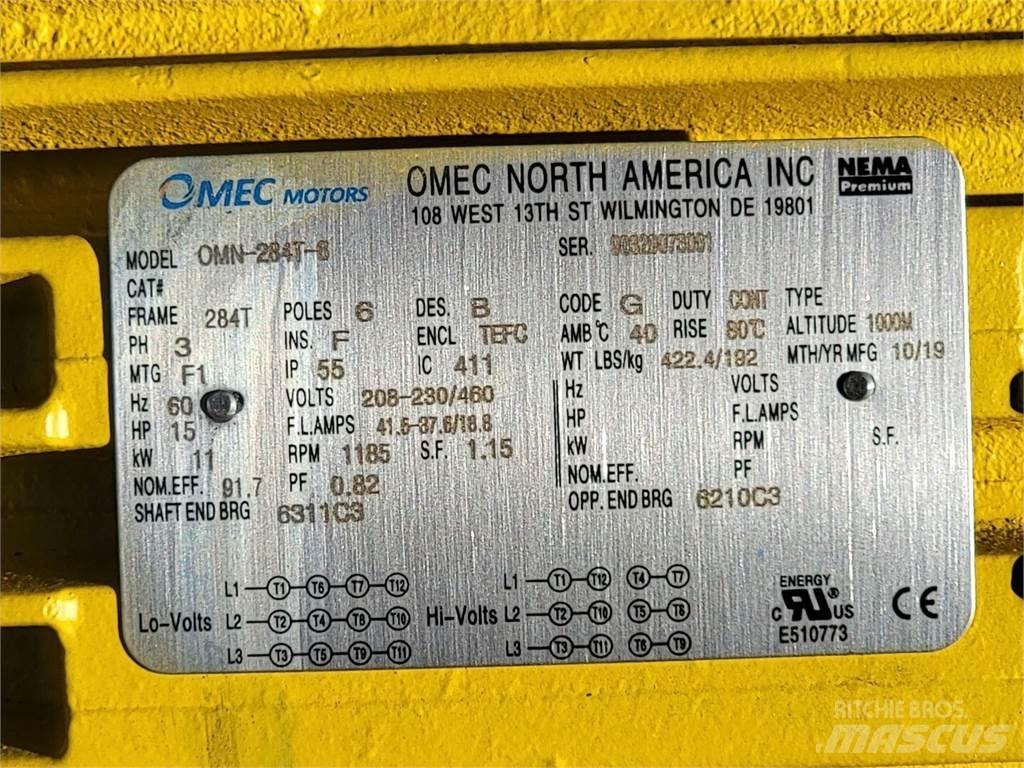  OMEC OMN-284T-6 Pramoniniai varikliai