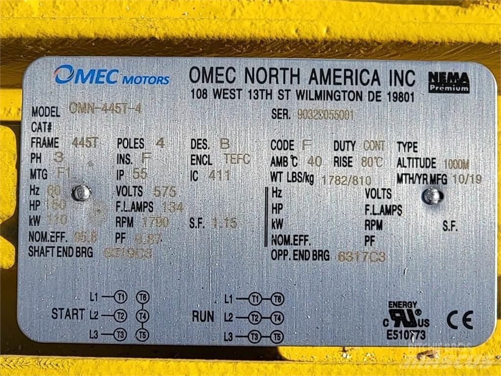  OMEC OMN-445T-4 Pramoniniai varikliai