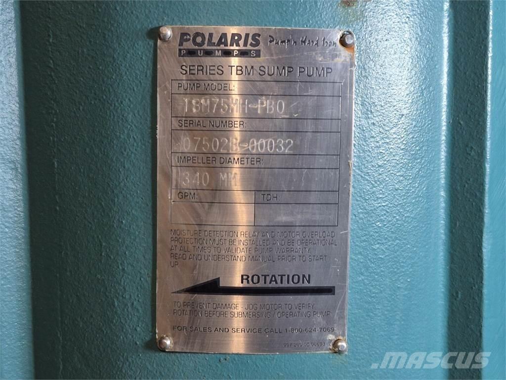 Polaris TBM75MH-PB0 Vandens siurbliai
