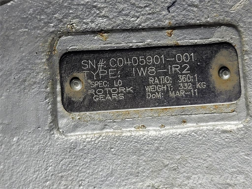  ROTORK IW8-IR2 Statyba - Kita