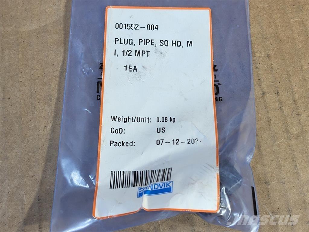 Sandvik 001552-004 Kiti naudoti statybos komponentai
