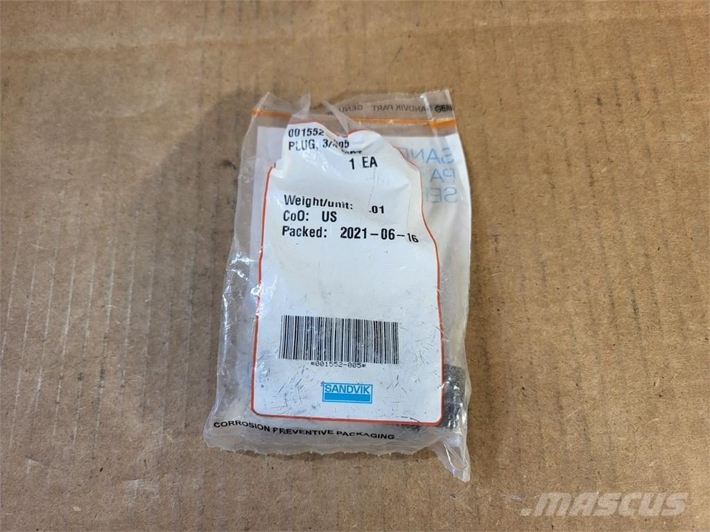 Sandvik 001552-005 Kiti naudoti statybos komponentai