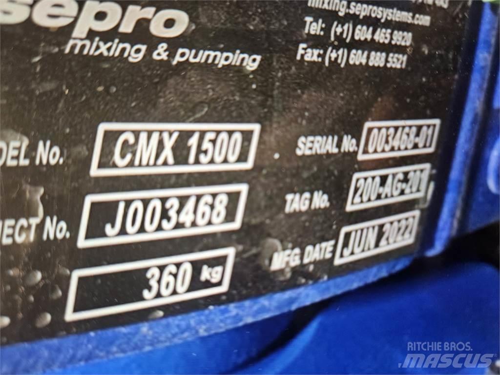  SEPRO CMX1500 Vandens siurbliai
