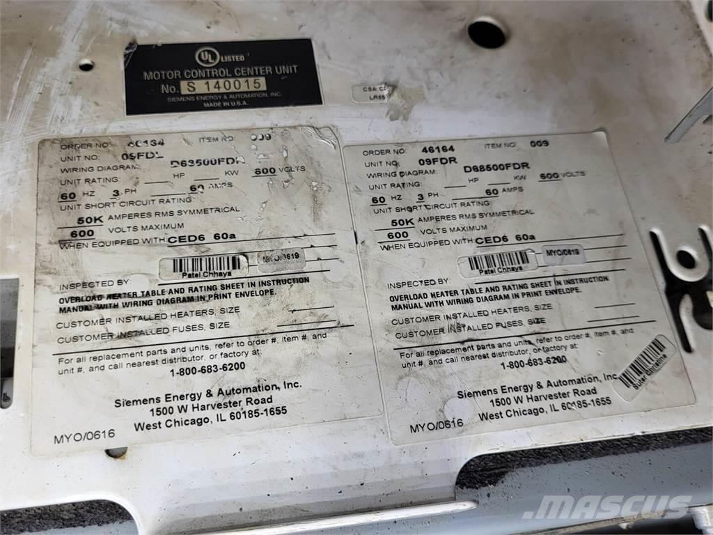 Siemens CED63B060 Statyba - Kita