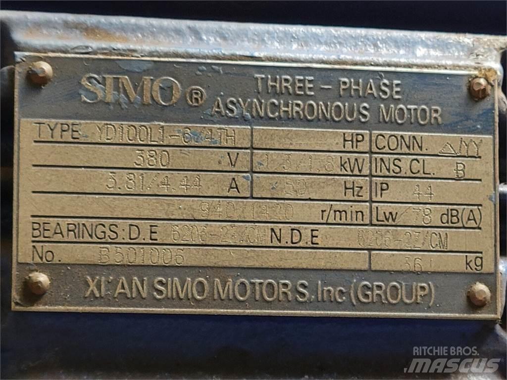  SIMO YD100L1-6/4TH Pramoniniai varikliai
