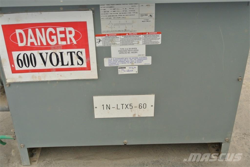  SQUARE D C75T2308HCU Statyba - Kita