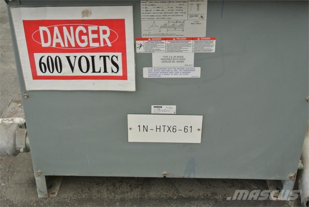  SQUARE D C75T8HCU Statyba - Kita