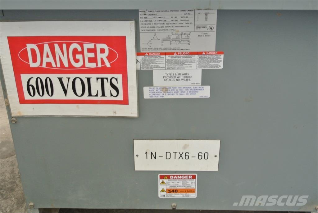  SQUARE D C75T8HCU Statyba - Kita