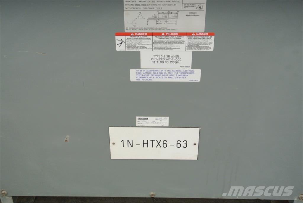  SQUARE D C75T8HCU Statyba - Kita