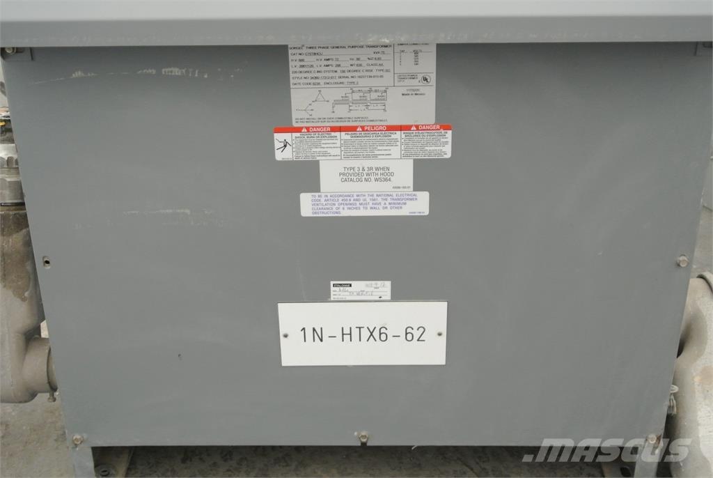  SQUARE D C75T8HCU Statyba - Kita