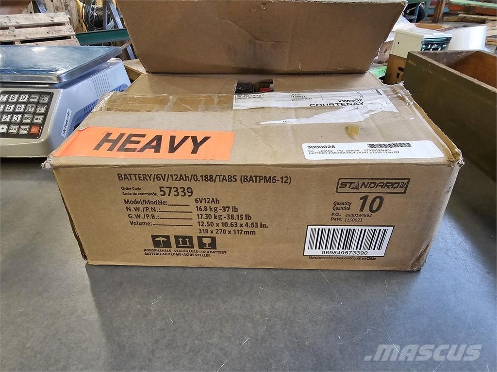  STANDARD BATPM6-12 Baterijos