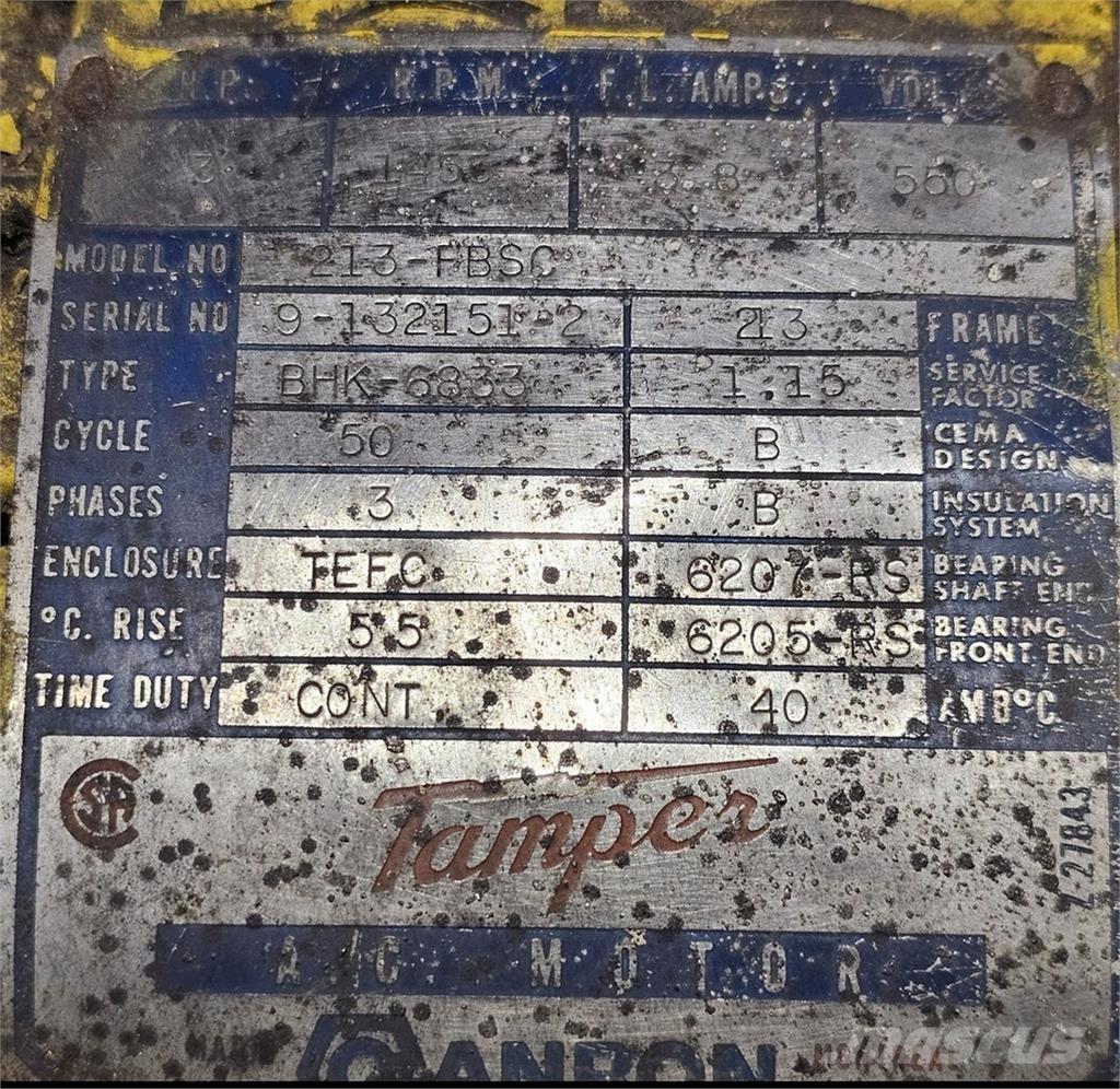  TAMPER Pramoniniai varikliai