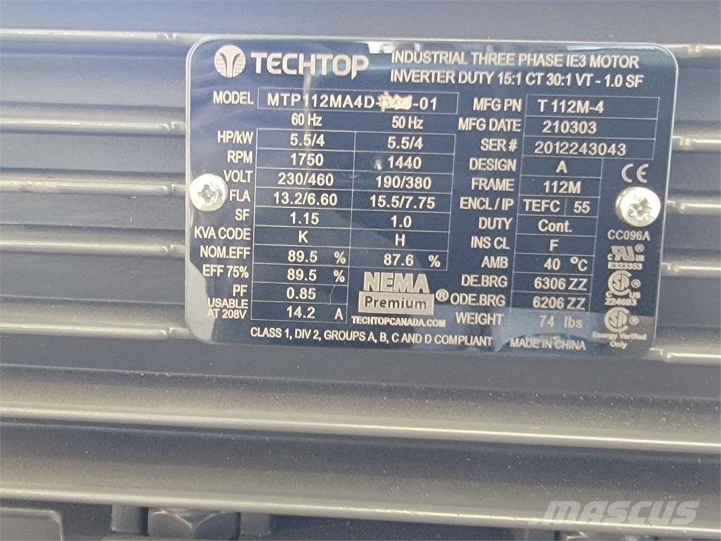  TECHTOP MTP112MA4D Pramoniniai varikliai