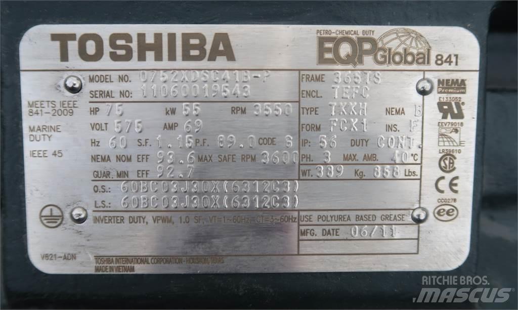  TOSHIBA 0752XDSC41B-P Pramoniniai varikliai