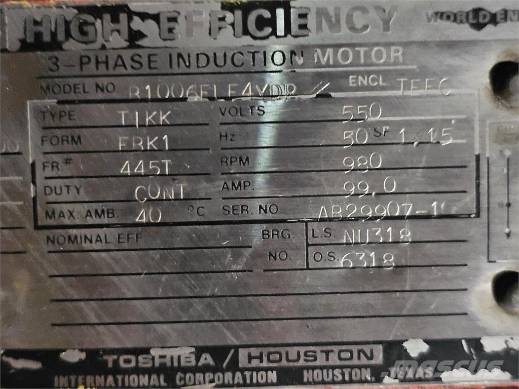  TOSHIBA B1006FLF4YDP Pramoniniai varikliai