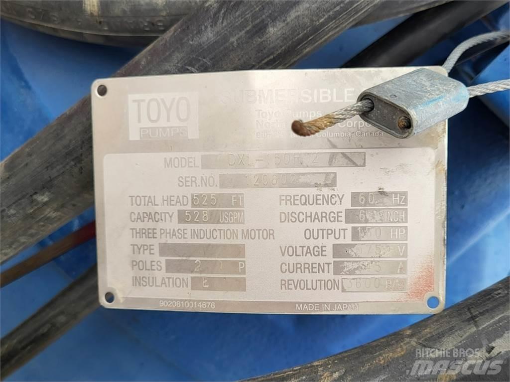 Toyo DXL 150H-2 Vandens siurbliai