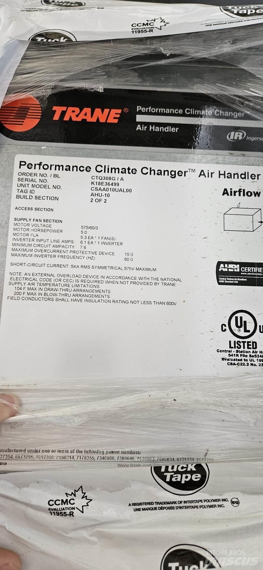 Trane CSAA010UAL00 Šildymo ir šaldymo įranga