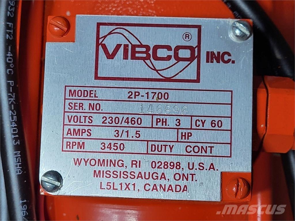  VIBCO 2P-1700 Pramoniniai varikliai