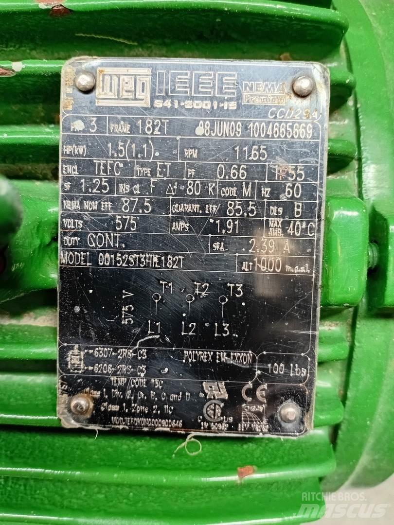 WEG 00152ST3HIE182T Pramoniniai varikliai