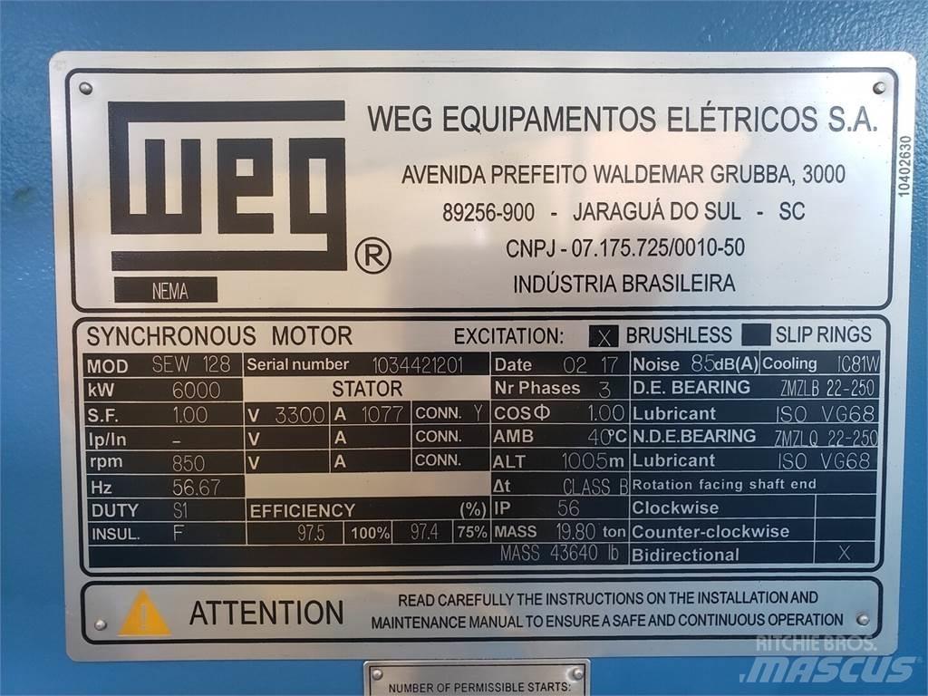  WEG SEW 128 Pramoniniai varikliai