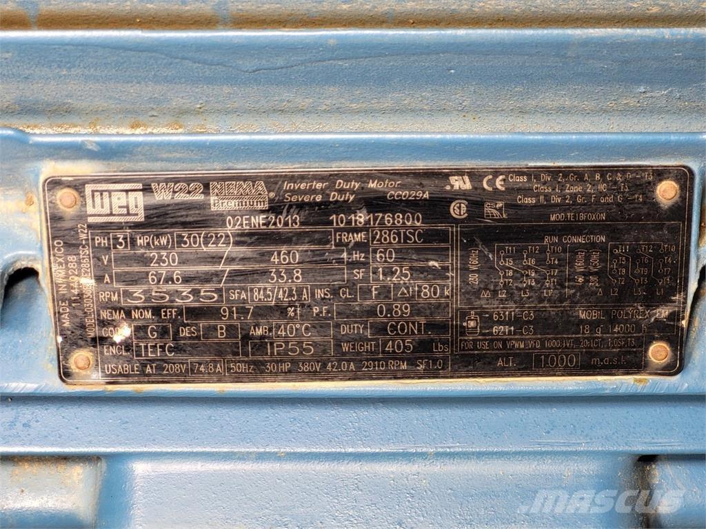  WEG W22 Pramoniniai varikliai