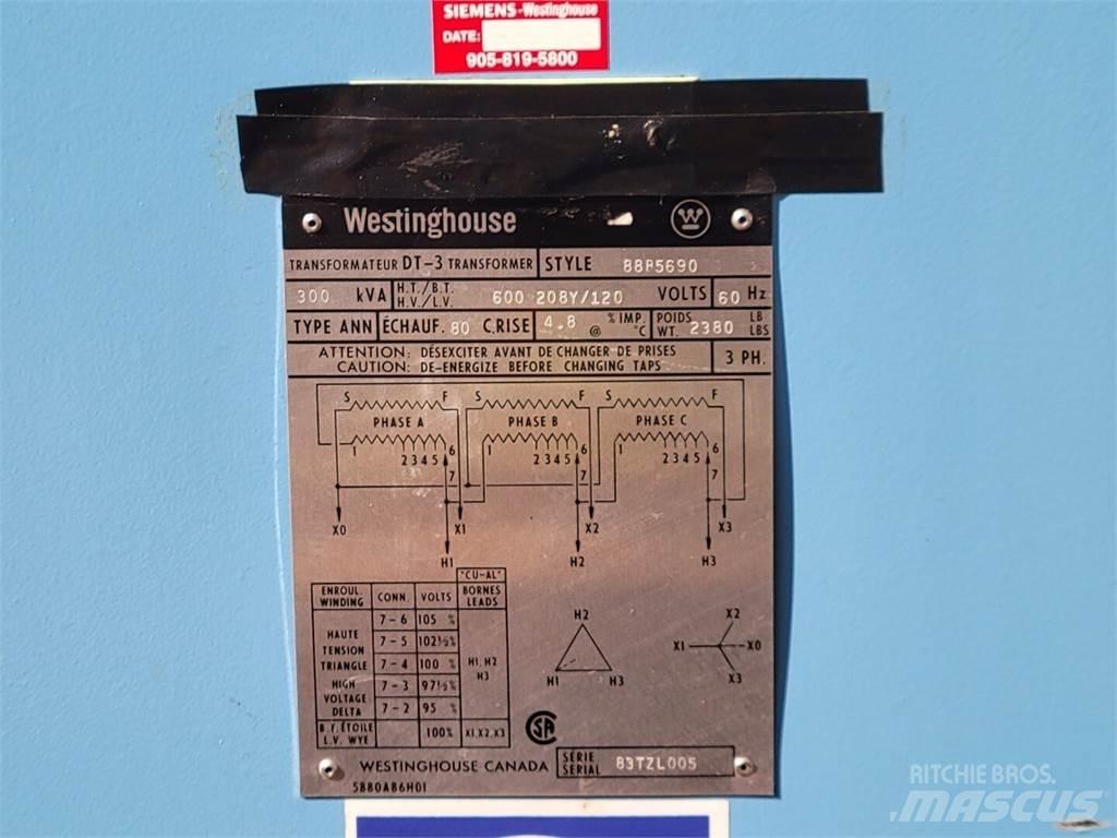 Westinghouse 88B5690 Statyba - Kita