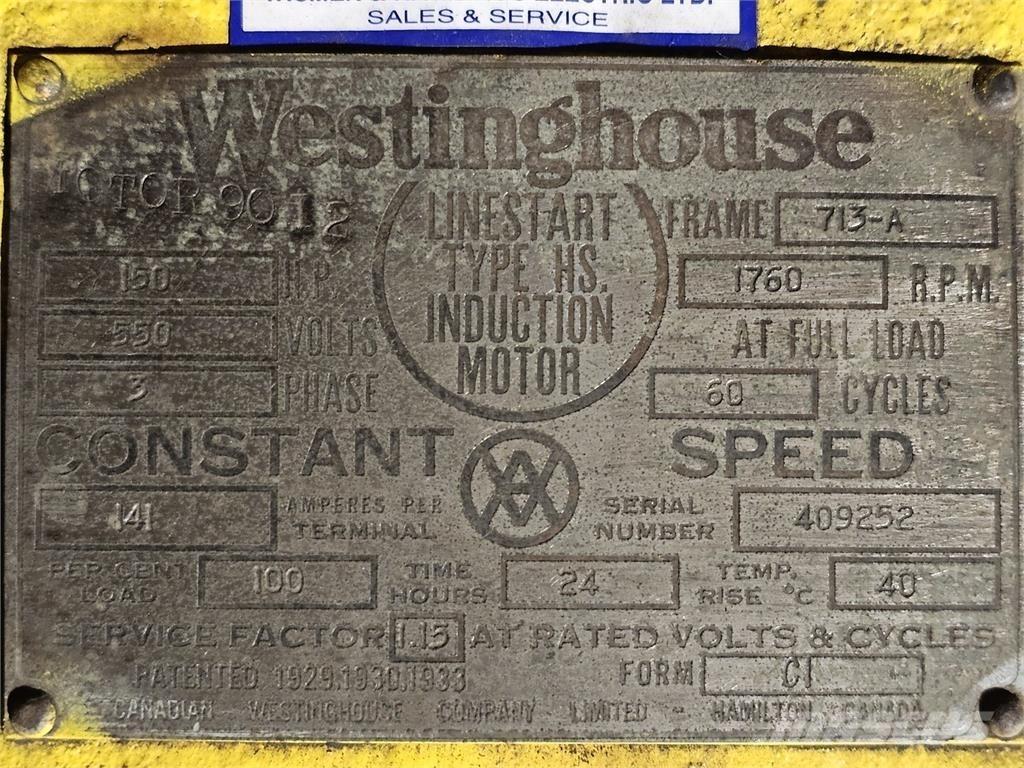 Westinghouse HS Pramoniniai varikliai