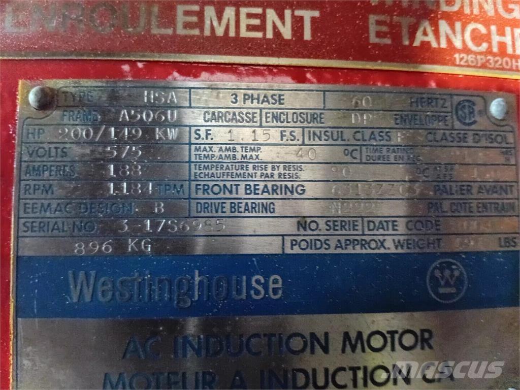 Westinghouse HSA Pramoniniai varikliai