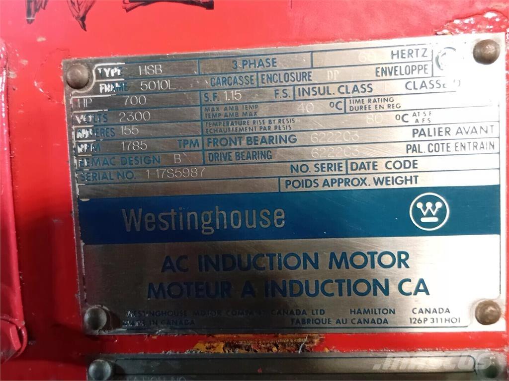 Westinghouse HSB Pramoniniai varikliai