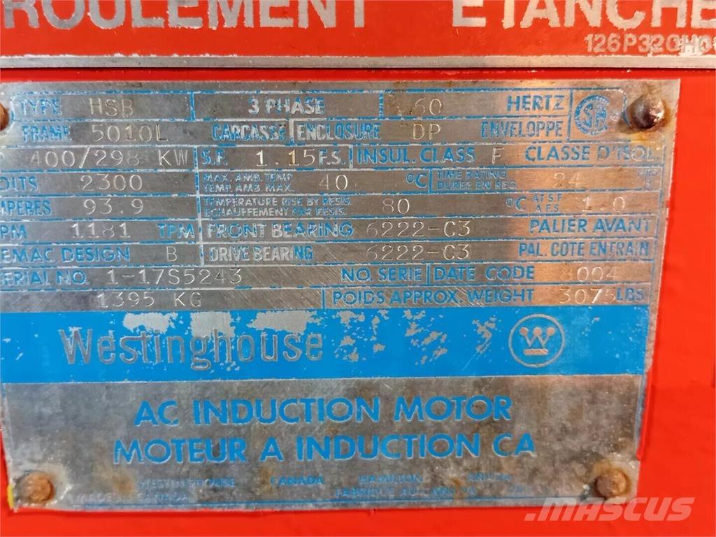 Westinghouse HSB Pramoniniai varikliai