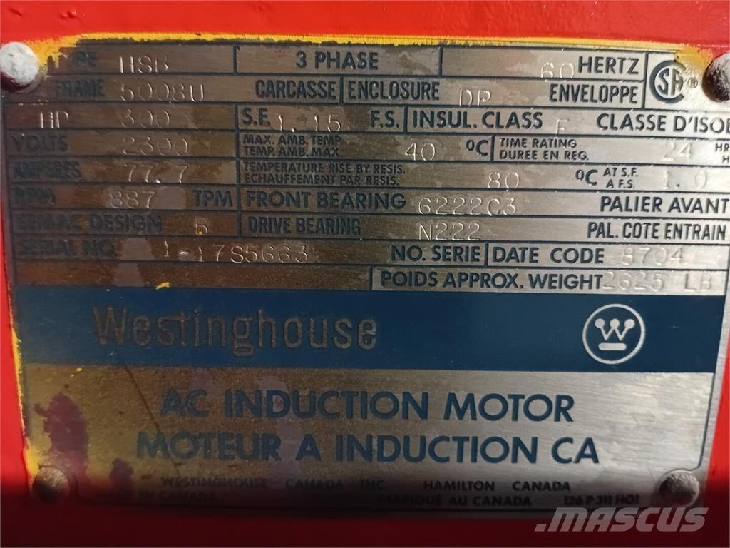 Westinghouse HSB Pramoniniai varikliai