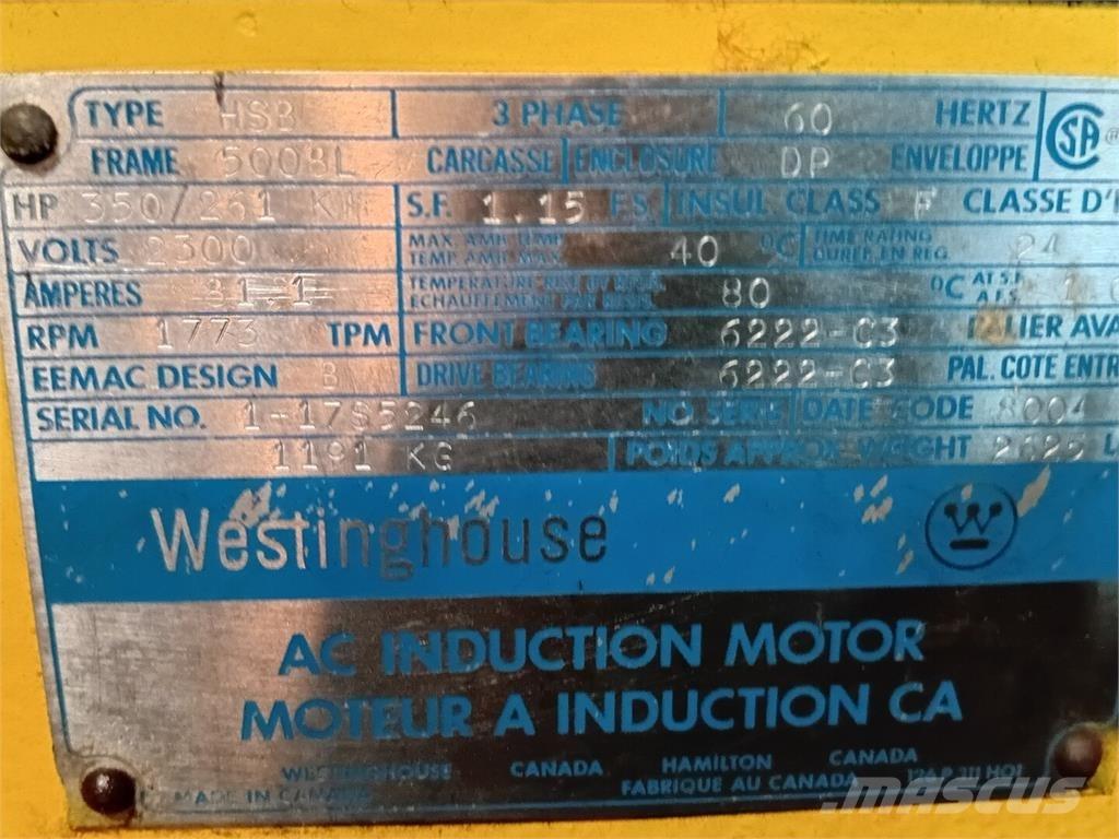 Westinghouse HSB Pramoniniai varikliai