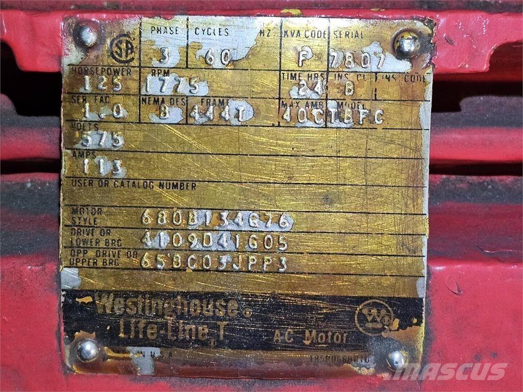 Westinghouse TBFC Pramoniniai varikliai