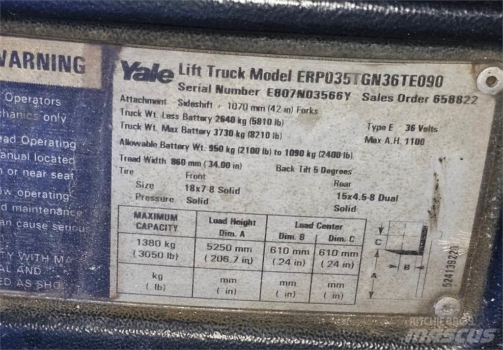 Yale ERP035TGN36TE090 Statyba - Kita