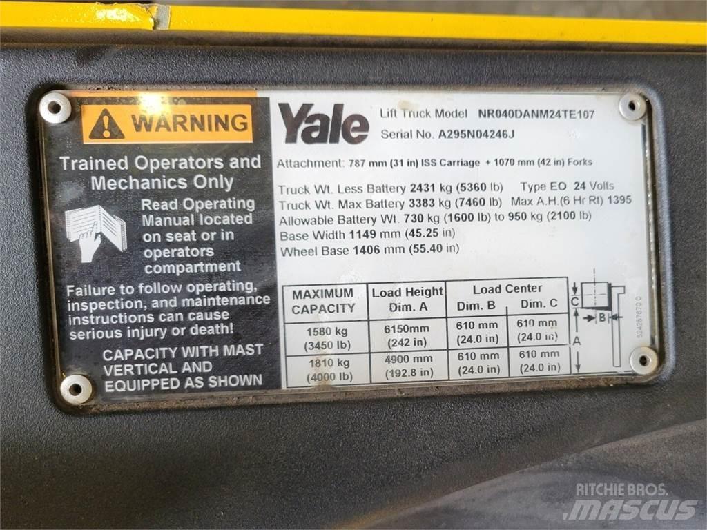 Yale NR040DANM24TE107 Statyba - Kita