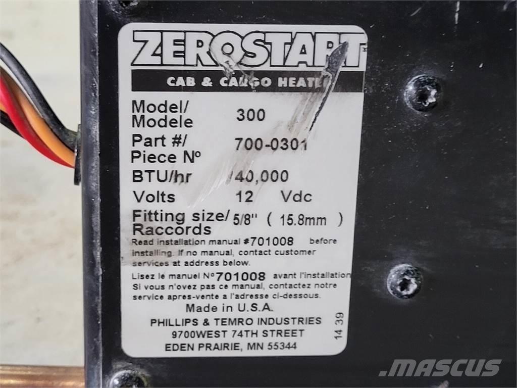  ZEROSTART 300 Šildymo ir šaldymo įranga