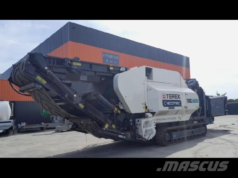 Terex TBG630 Trupintuvai