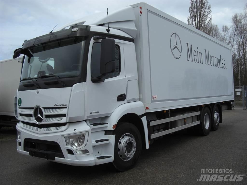 MAN 12220 L / ORGINAL KM Priekabos su tentu