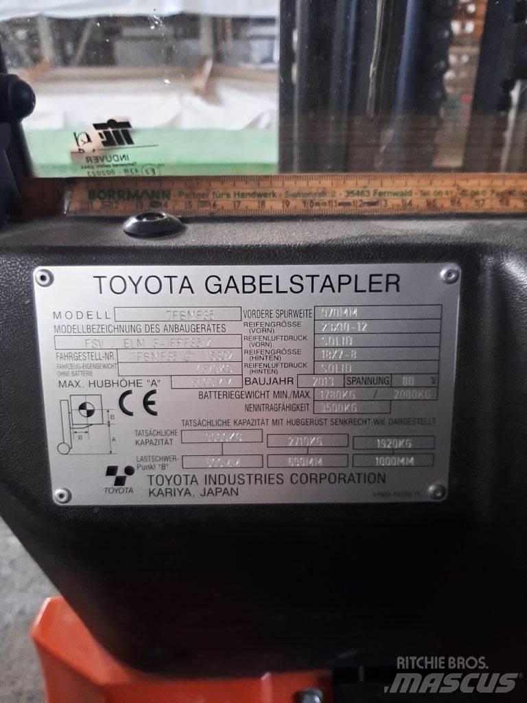 Toyota 7FBMF35 Elektriniai šakiniai krautuvai