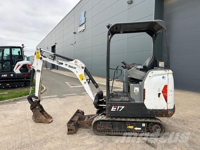 Bobcat E17 Vikšriniai ekskavatoriai