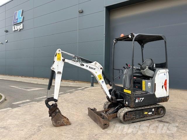 Bobcat E17 Vikšriniai ekskavatoriai