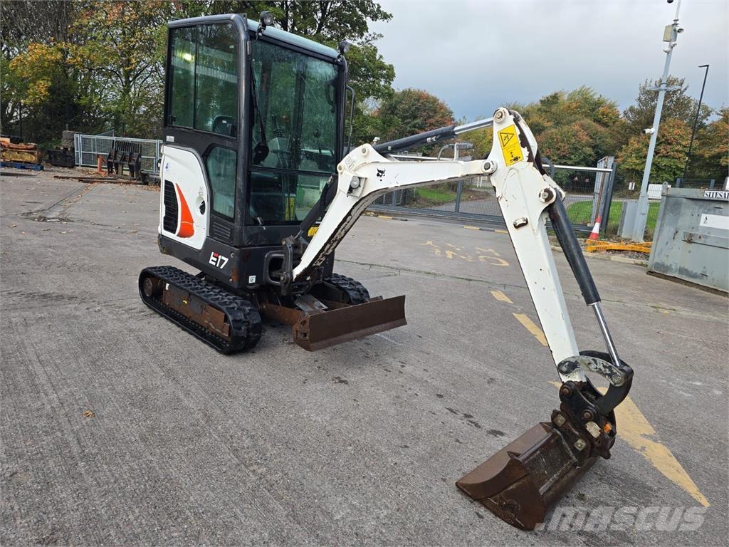 Bobcat E17 Vikšriniai ekskavatoriai