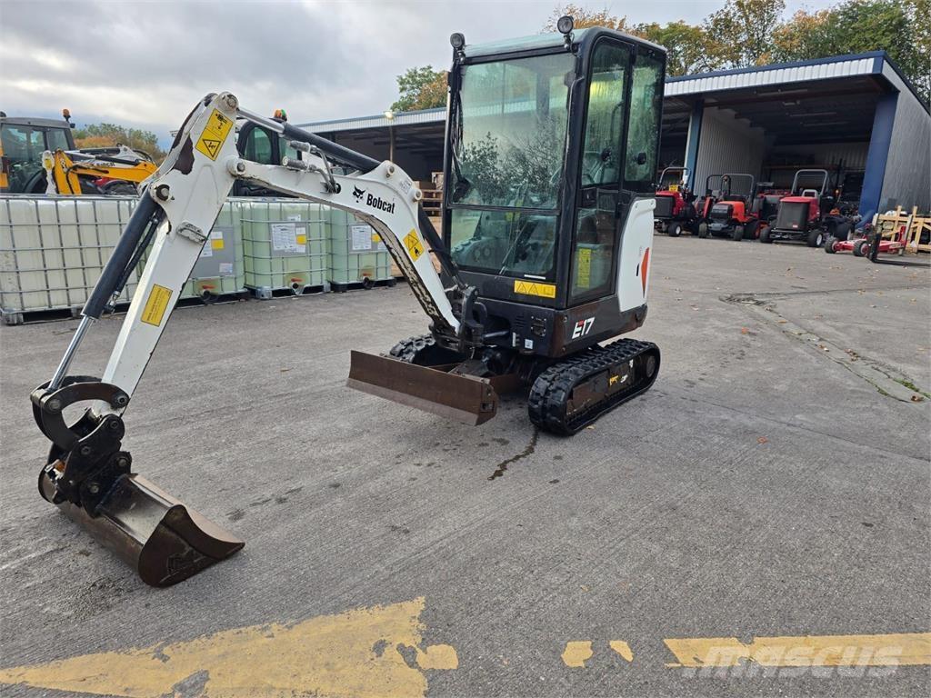 Bobcat E17 Vikšriniai ekskavatoriai
