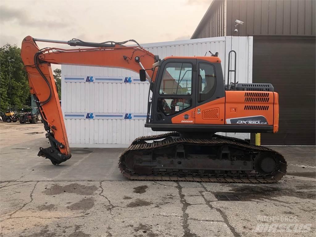 Develon Dx160lc-5ht Vikšriniai ekskavatoriai