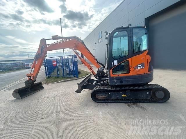 Develon Dx62r-7 Vikšriniai ekskavatoriai