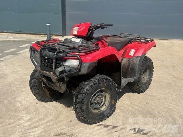 Honda TRX500FM2 Statyba - Kita